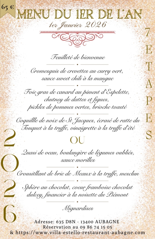 Accueil - Villa Estello - restaurant AUBAGNE - Restaurant Terrasse Aubagne